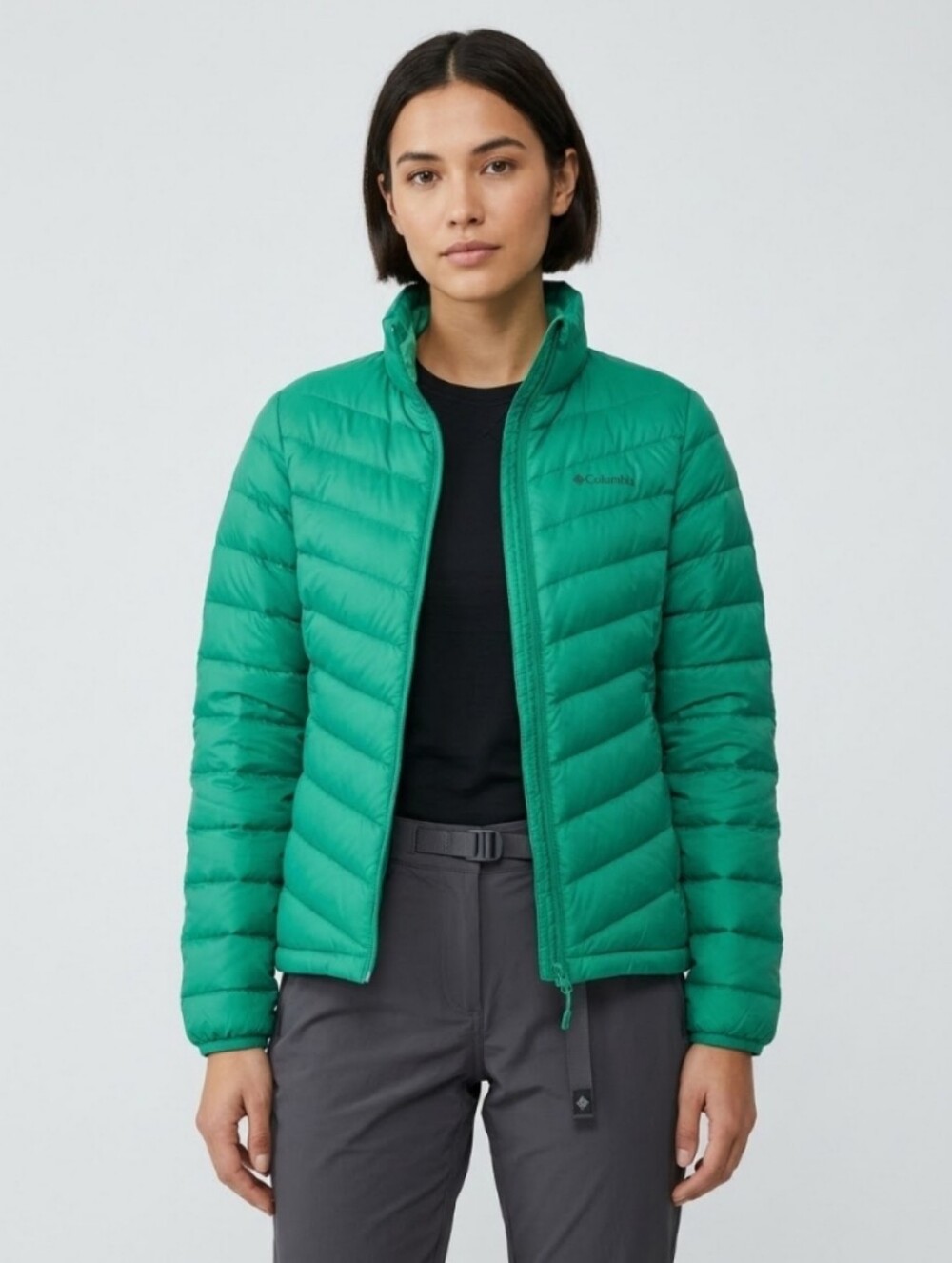 Marmot Womens XS Jena 700-fill Duck Down Puffer Jacket Mint Green Teal Packable